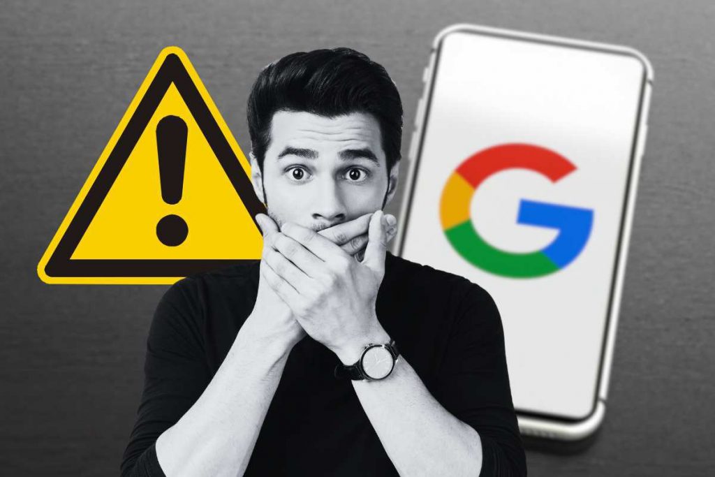 Disastro Google: utenti nel panico, devi correre subito ai ripari